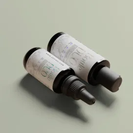 Black Cosmetic Bottle Duo 5